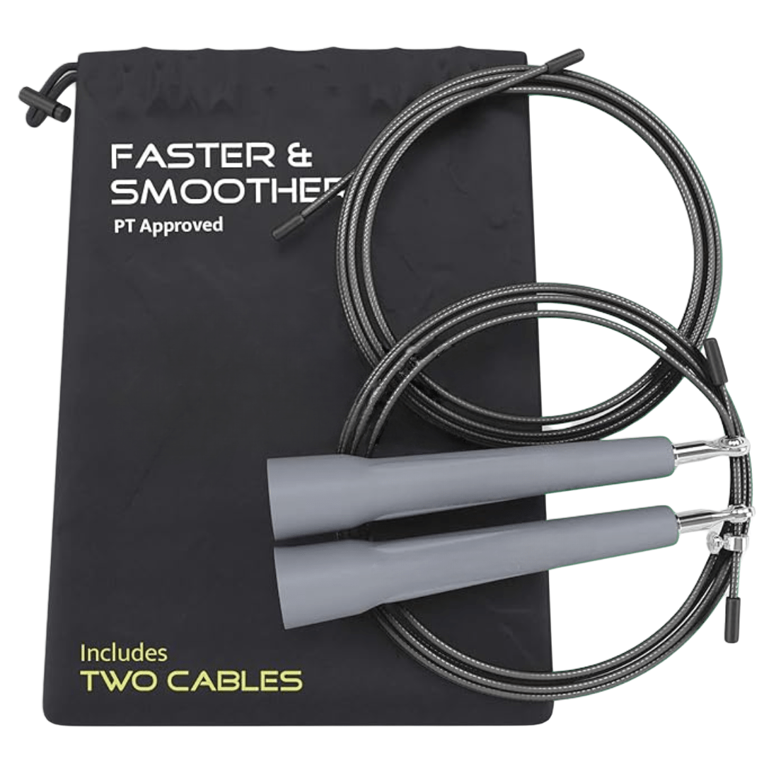 FlexiJump Gummisegel - justerbar längd - lätt och hållbar för fitness, cardio och snabbhetsträning