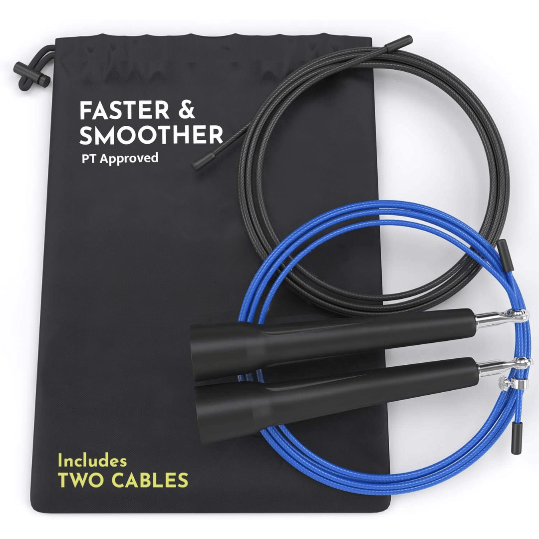 FlexiJump Gummisegel - justerbar längd - lätt och hållbar för fitness, cardio och snabbhetsträning