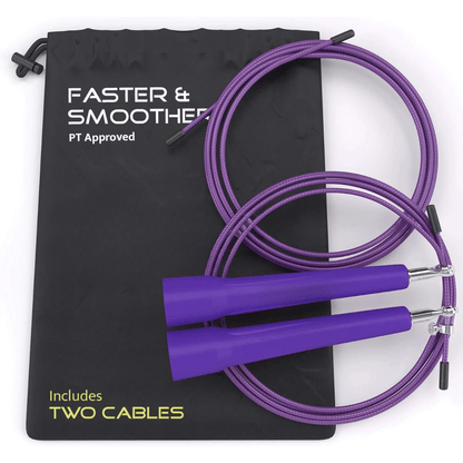 FlexiJump Gummisegel - justerbar längd - lätt och hållbar för fitness, cardio och snabbhetsträning