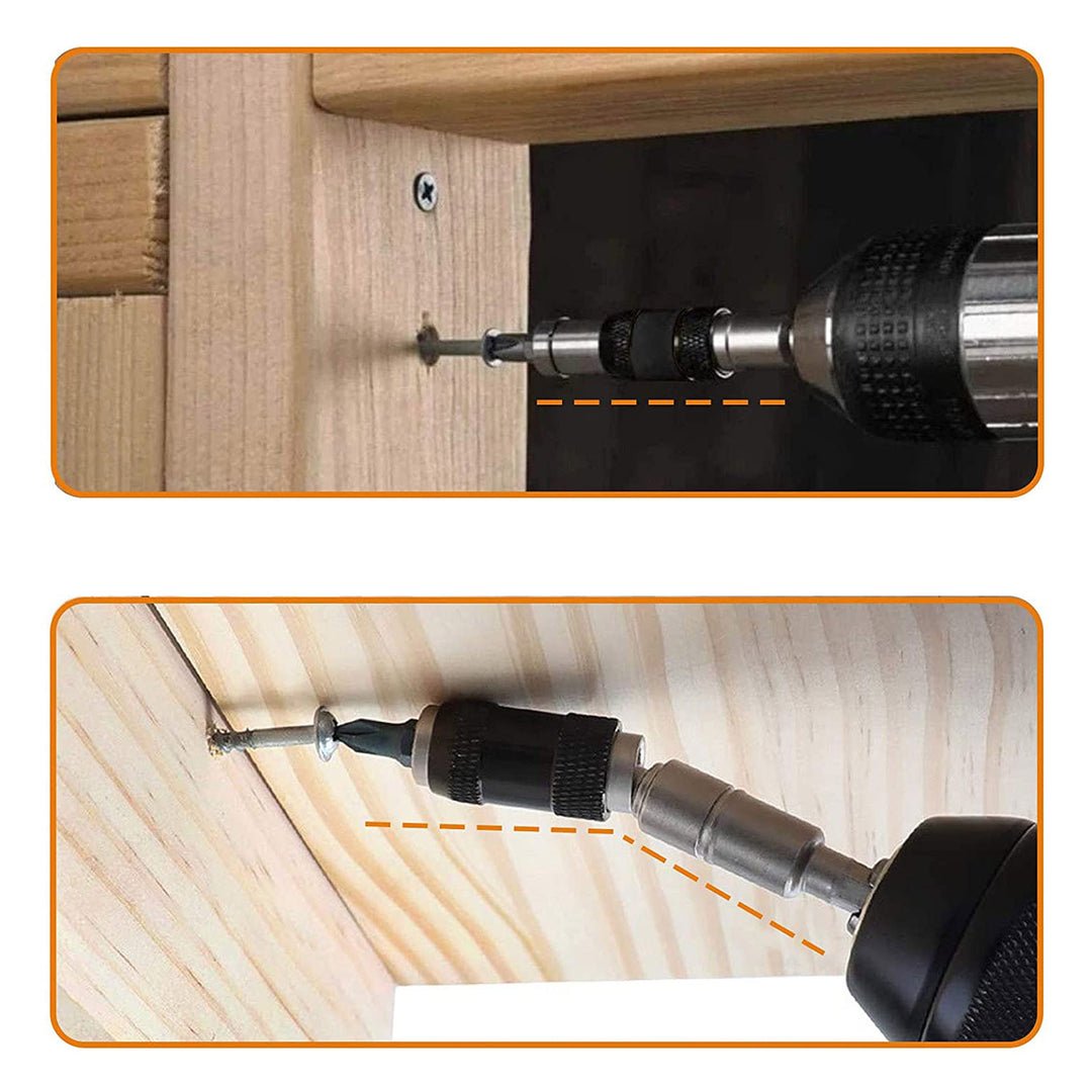 FlexiMag – 180° Magnetisk Bitsfäste för borrning i trånga utrymmen