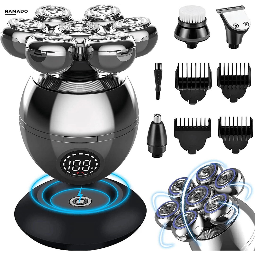 FlexiShave Pro - 7D elektrisk rakapparat för en slät och irriterande fri rakning