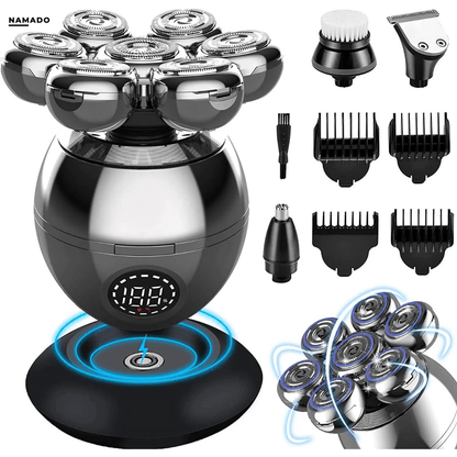 FlexiShave Pro - 7D elektrisk rakapparat för en slät och irriterande fri rakning