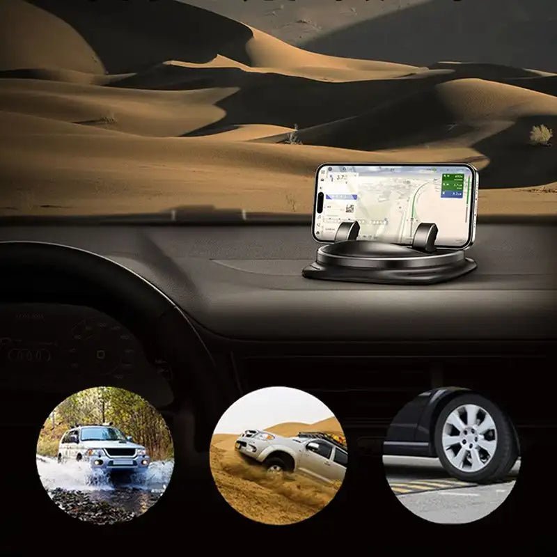 Flexiview - 360° roterbar smartphone-stativ för skrivbord, kök &amp; mer