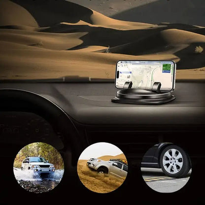 Flexiview - 360° roterbar smartphone-stativ för skrivbord, kök &amp; mer