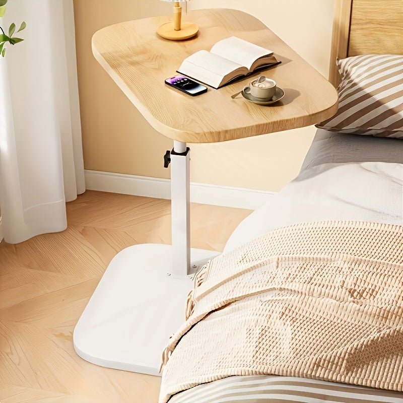 LIVELIFT – Justerbart sidobord för soffa och säng med träskiva
