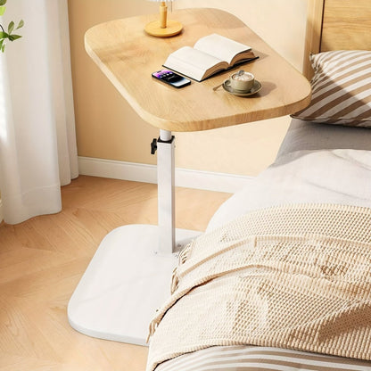 LIVELIFT – Justerbart sidobord för soffa och säng med träskiva
