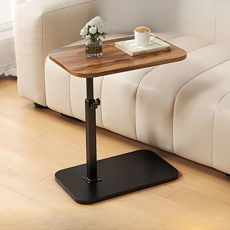 LIVELIFT – Justerbart sidobord för soffa och säng med träskiva