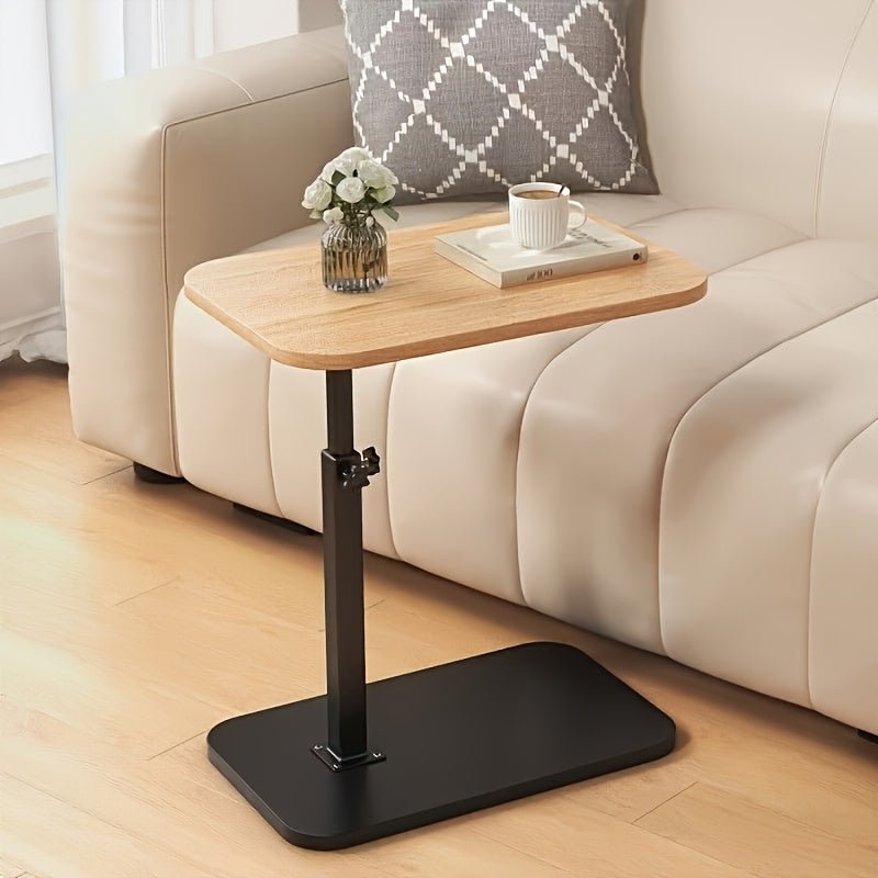 LIVELIFT – Justerbart sidobord för soffa och säng med träskiva