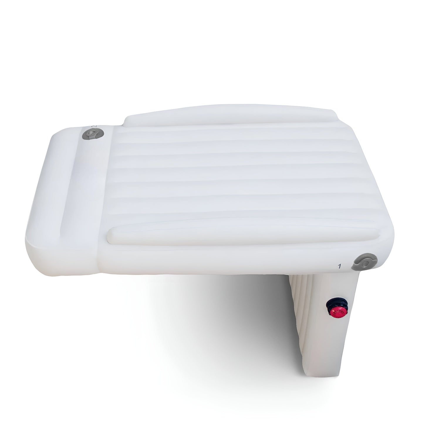 Carvallo-resesäng Luftolino | Integrerad pump & kantskydd | Uppblåsbar & kompakt | 80×50 cm