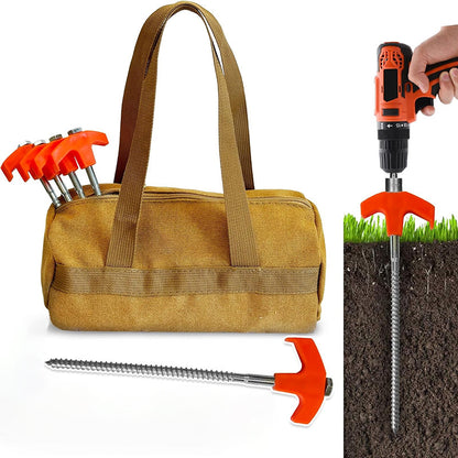 Carvallo - Galvaniserad stål pop up tältpluggar pluggar