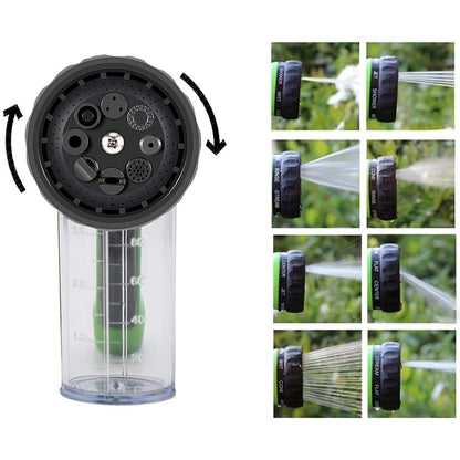 FoamJet – 8-läges högtrycksskumpistolmunstycke med 100ml tvållager