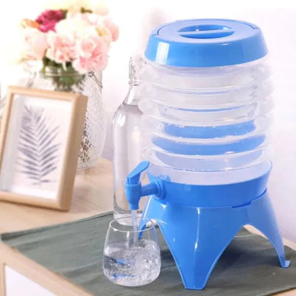 HYDRAPOUCH – Fällbar 5,5L vattentank med läckfri tappkran