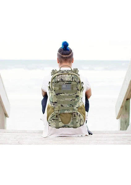 Taktisk Ryggsäck Militärstil Utomhus Rucksack