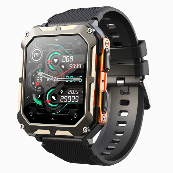 FORTIX – Robust Smartwatch Pro: Hållbar fitnesskompanjon
