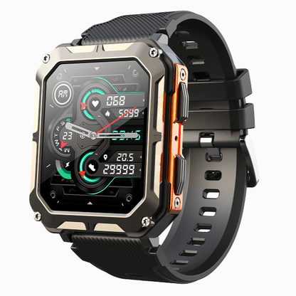 FORTIX – Robust Smartwatch Pro: Hållbar fitnesskompanjon