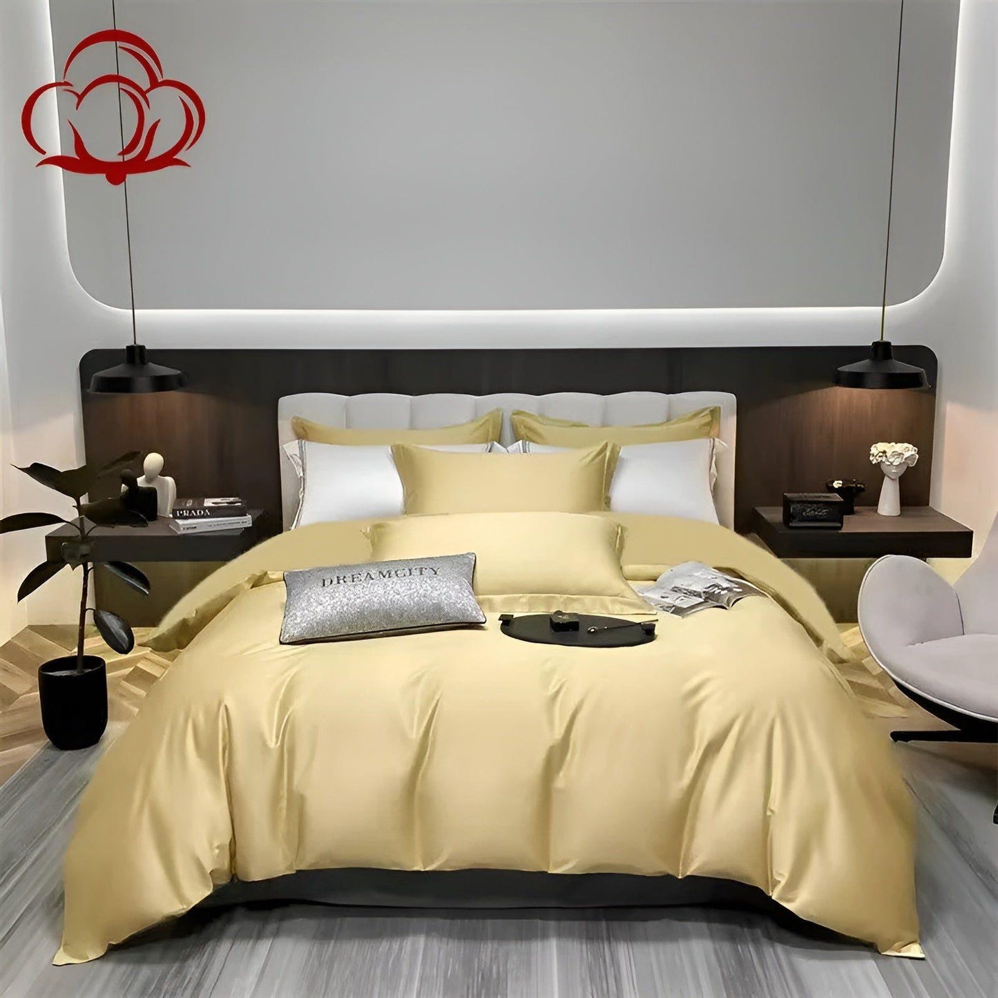 CuddleCloud Bäddsatser - Högkvalitativa sängöverdrag i mjuk bomull