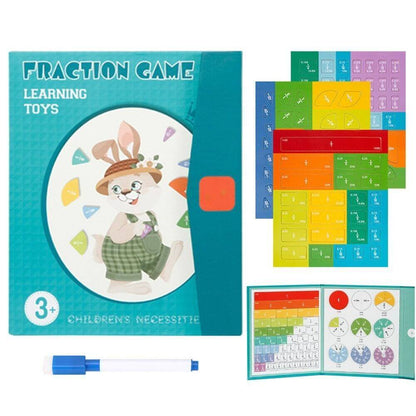 FRACSIMO – Magnetisk bråkskiva för visualisering av bråk