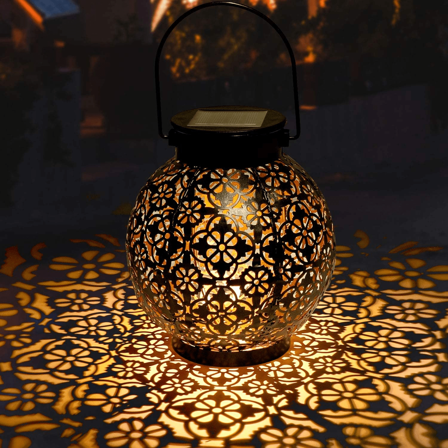 SolarGlow Lantern | Marockansk Stil Utomhus Solarljus