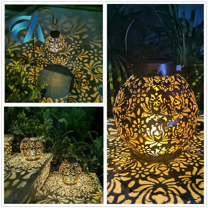 SolarGlow Lantern | Marockansk Stil Utomhus Solarljus