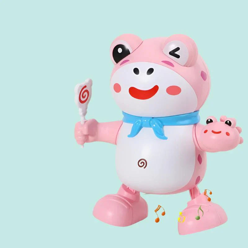 Dansande robotleksak med ljus och musik