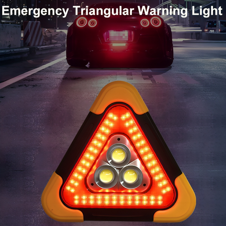 Carvallo - Triangulär sol- nödsignal-lampa