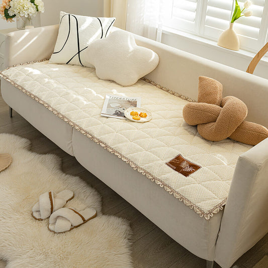 Brödform Chenille Halkfri Soffaöverdrag för Soffa