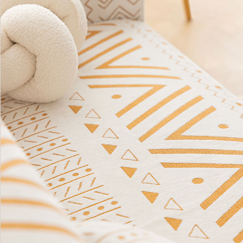 Chenille tyg Andningsbar Slitstark Soffa Täckande Deco