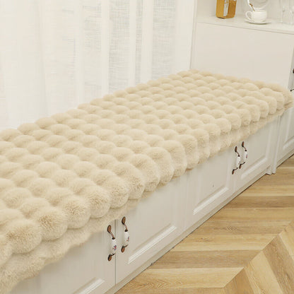 Mysig Plysch Enfärgad Halkfri Sofföverdrag för Komfort