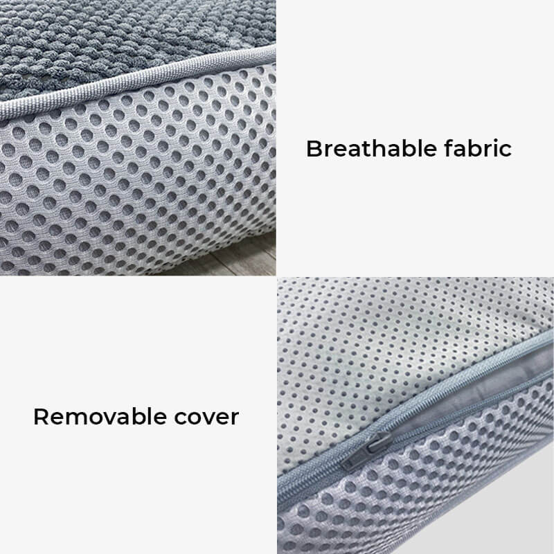 Premium Ortopedisk Hundsäng Andningsbar Stödjande Lätt att Rengöra