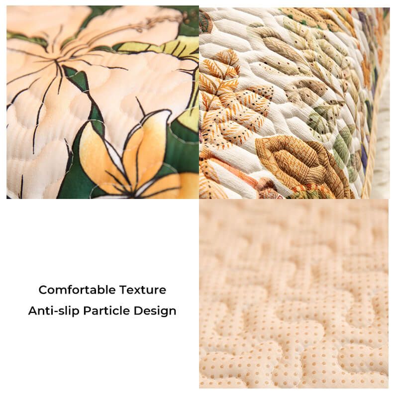 Tropisk regnskogsoffa anti-repa skyddande matta överdrag