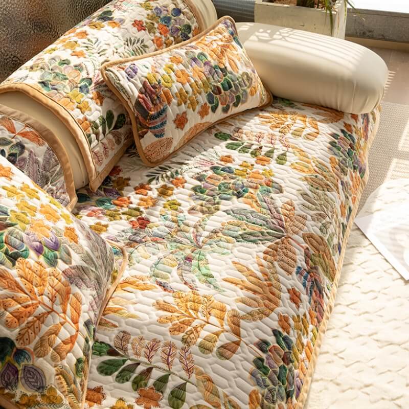 Tropisk regnskogsoffa anti-repa skyddande matta överdrag