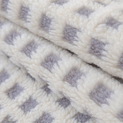 Varm Sherpa Fleece Pläd Sofföverdrag Möbelskydd