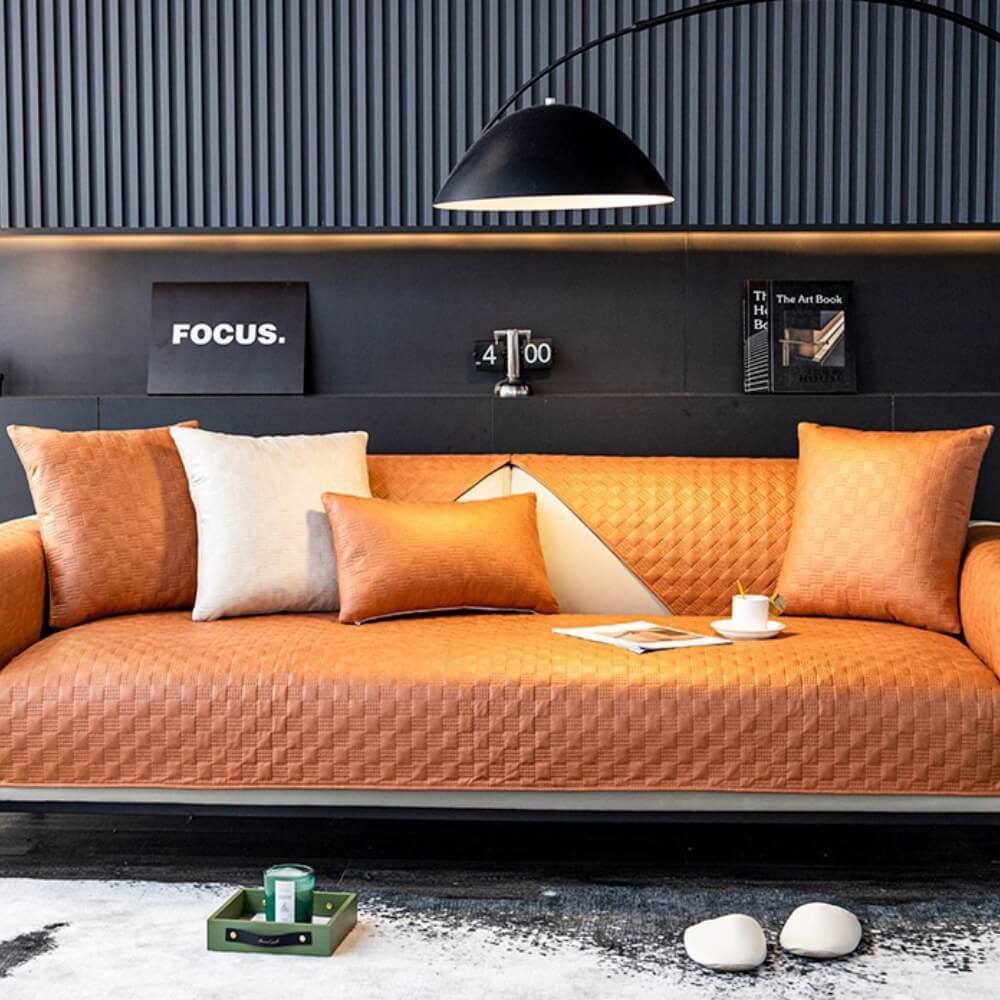 Vattentät Leathaire tygsofföverdrag för möbelsskydd