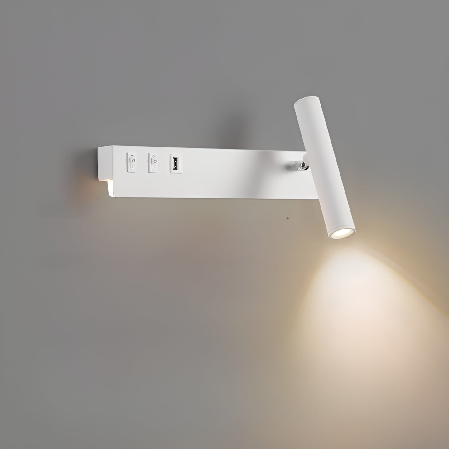 NordicBright Light - Nordic LED Vägglampa med Switch