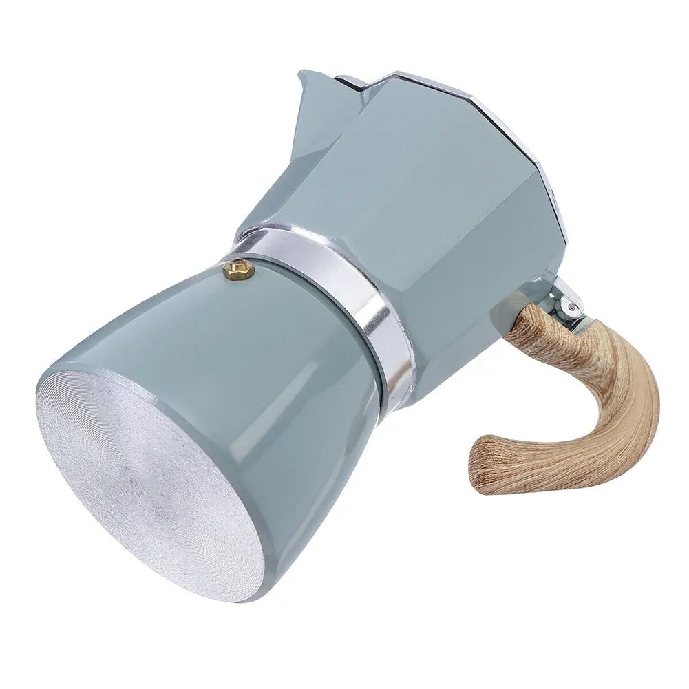 Carvallo Perkomio Espressokocher | Klassisk perkolator | För hemmet & på språng | 150 ml / 300 ml