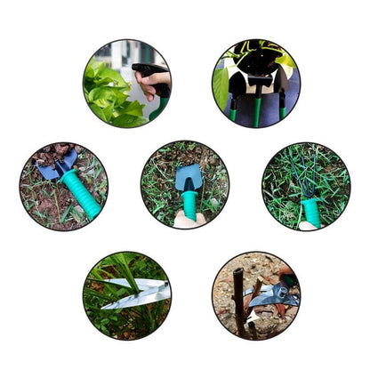 GARDENPRO KIT - Komplett 10-delat trädgårdsredskapsset för enkel trädgårdsarbete