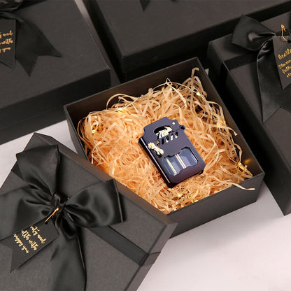 GearFrame Lighter - Vindskyddat tändsticka med växellådsmechanism och säkerhetslås