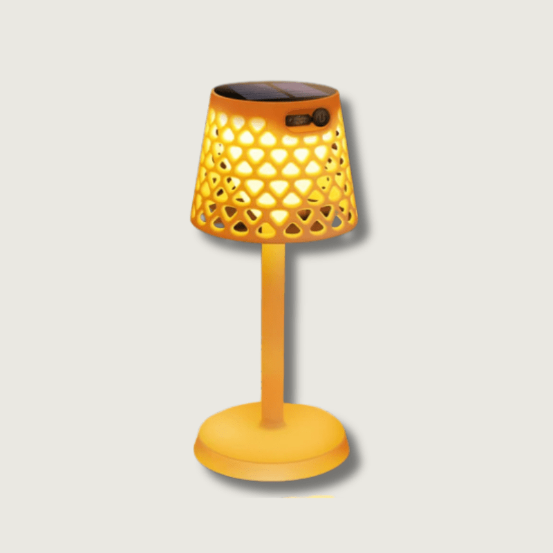 Carvallo Solar Bordslampa Flexibel | För Inomhus & Utomhus | USB & Solarladdning | Varm- & Kallvit