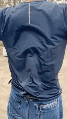 Royaleva 6000mAh Utomhus Bärbar Midje Fläkt för Kall Luft