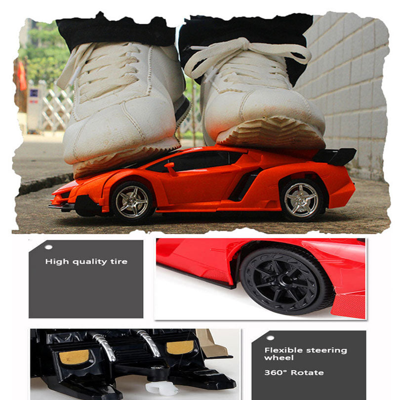 Fjärrkontroll Transformering Robotbil Leksak