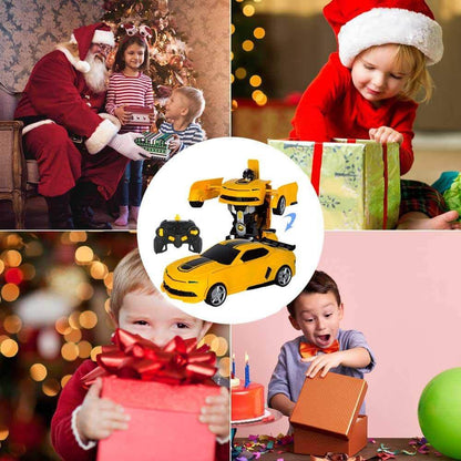 Fjärrkontroll Transformering Robotbil Leksak