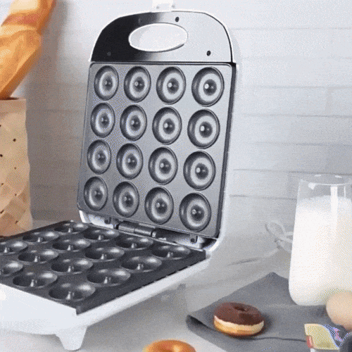 Royallure Quick-Bake Mini Donut Maskin – Hemmagjorda Donuts på Minuter