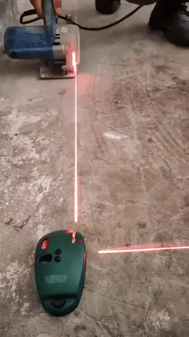 Royallure Easy-Angle Laser Level – Manuell Vinkelinställning, Bubblor, Stabil & Precise