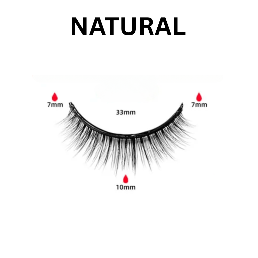 GLAMIX – Återanvändbara självhäftande ögonfransar för en felfri look