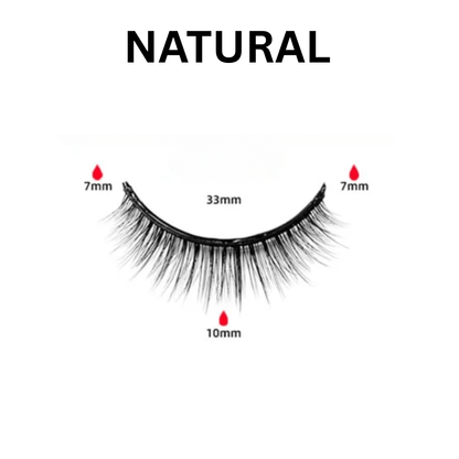 GLAMIX – Återanvändbara självhäftande ögonfransar för en felfri look