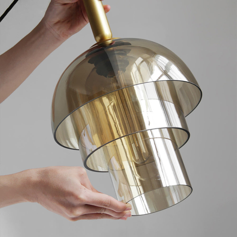 Moderna Glaskupol Taklampa