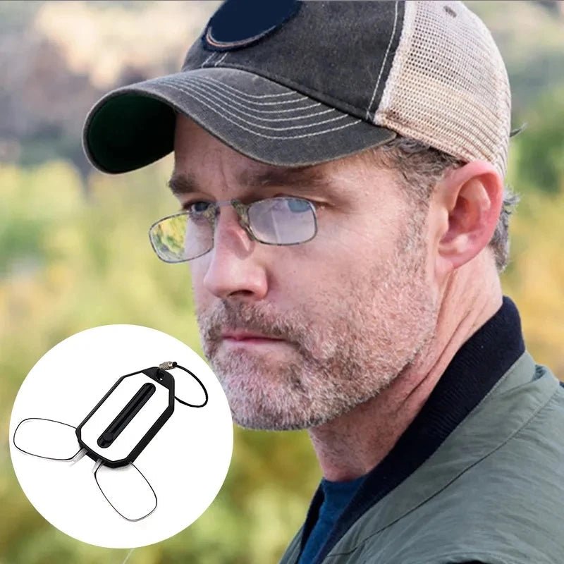 SNAPFOCUS – Fällbar ultralätt läsglasögon för klar sikt på språng