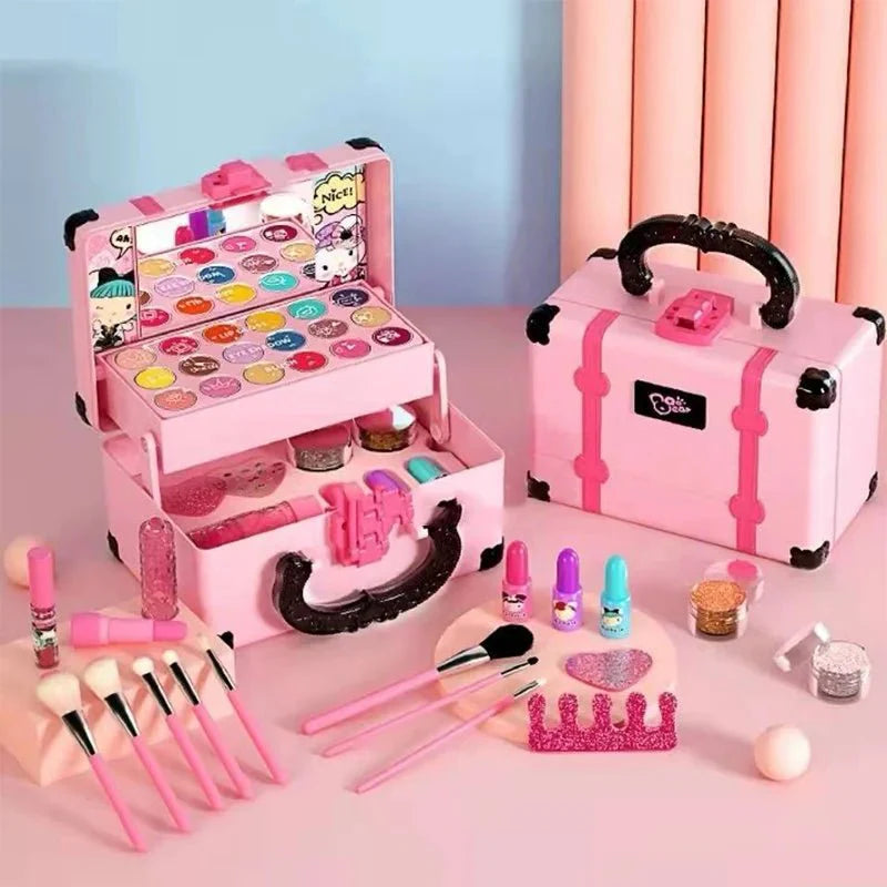 Glimmerjoy Make-Up Kit - Säkert och färgglatt sminkset för kreativa barn