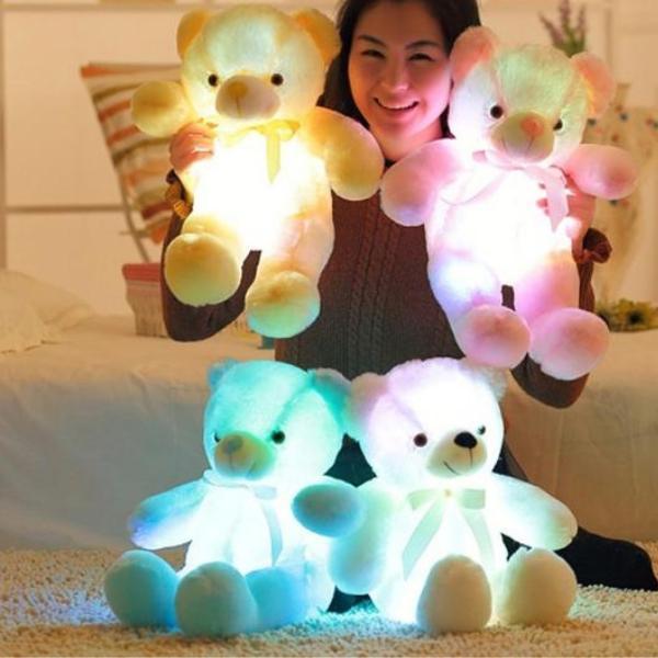 LED Ljusupplyst Plysch Nallebjörn