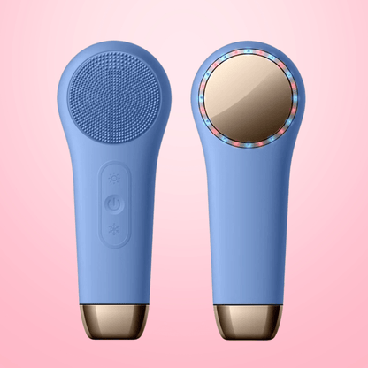 Glowessence – 3-i-1 ansiktsborste med värmekompress &amp; LED-ljusterapi